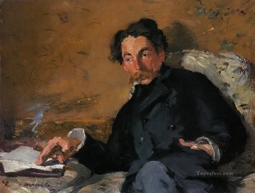 Stéphane Mallarmé Eduard Manet Pinturas al óleo
